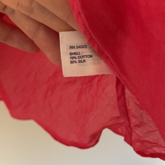 Gap cotton/silk shell - Picture 3 of 4